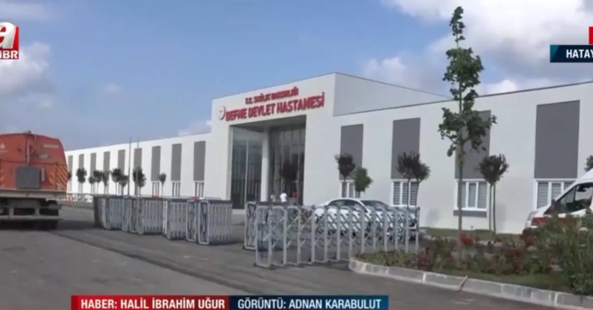 Defne Devlet Hastanesi açılıyor