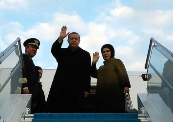 Cumhurbaşkanı Erdoğan Belarus'a gitti