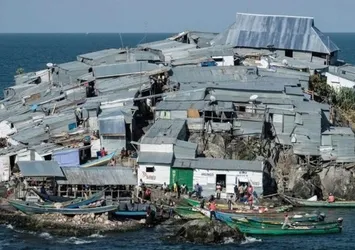 Dünyanın en kalabalık adası: Migingo Adası