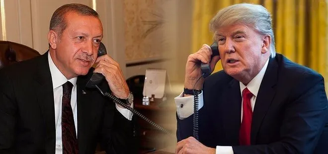 Başkan Erdoğan’la Trump arasında önemli görüşme
