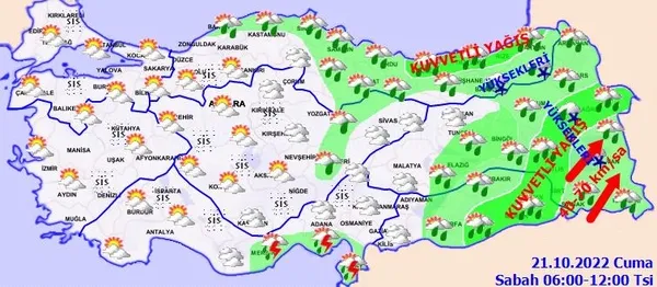 Meteoroloji saat verip uyardı: Kar geliyor | Dondurucu Rusya soğukları etkili olacak! İşte kar yağacak iller - 8