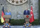 Başkan Erdoğan ve Merkelden önemli açıklamalar