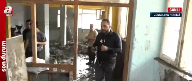 Zonguldak'ta selin yaraları sarılıyor! İnternet kafenin halini A Haber görüntüledi
