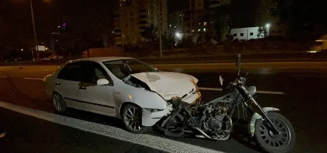 Burdur’da otomobilin çarpıştığı elektrikli motosikletin sürücüsü öldü