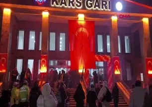 Turistik Doğu Ekspresi Kars’a ulaştı