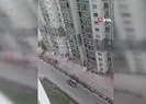 Esenyurtta sitede yangın paniği