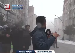 A Haber Malatya'da deprem anlarını böyle kaydetmişti! Depremzede kızı kucağında taşıdı: "Korkma geçti"