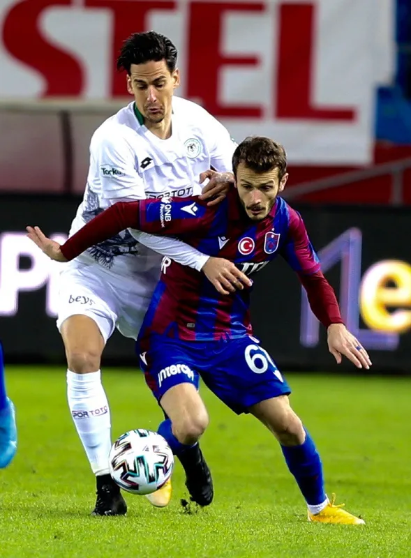 Trabzon kendi evinde Konya’yı devirdi: Trabzonspor 3-1 Konyaspor MAÇ SONUCU-ÖZET