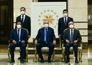 Son dakika: Başkan Erdoğan Bolivya Büyükelçisini kabul etti
