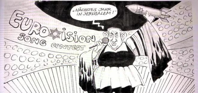 Almanya’da Binyamin Netanyahu’yu çizen karikatürist işten atıldı