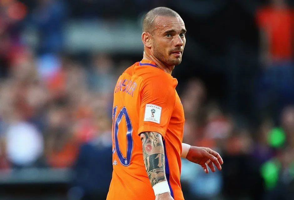 wesley sneijder hollanda milli takimini birakti a haber son dakika spor haberleri