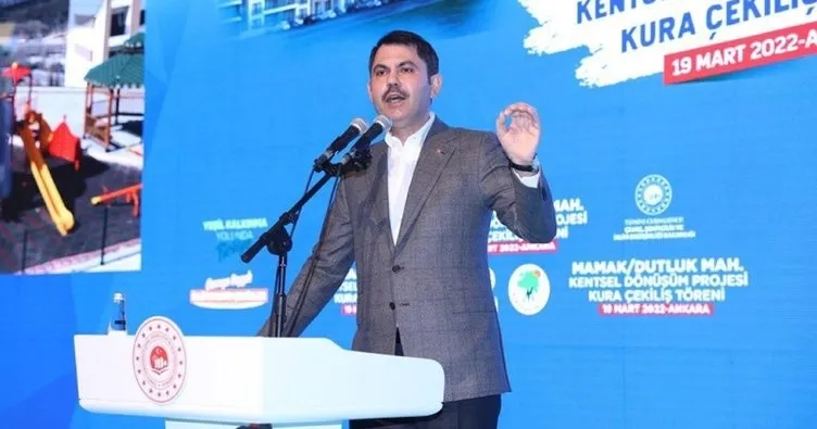 Çevre, Şehircilik ve İklim Değişikliği Bakanı Murat Kurum ’riskli alanlar’ için duyurdu: 2035’e kadar tek bina kalmayacak