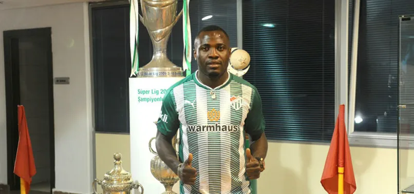 Bursaspor, Dzon Delarge ile sözleşme imzaladı