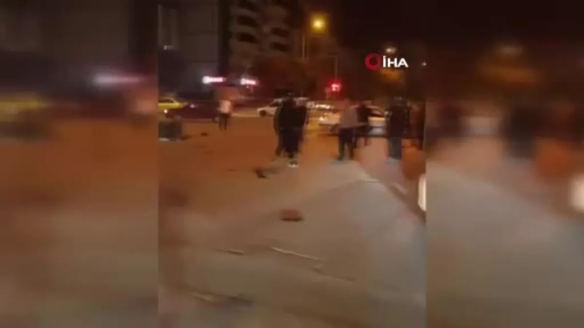 Elazığ’da otomobil ile motosiklet çarpıştı