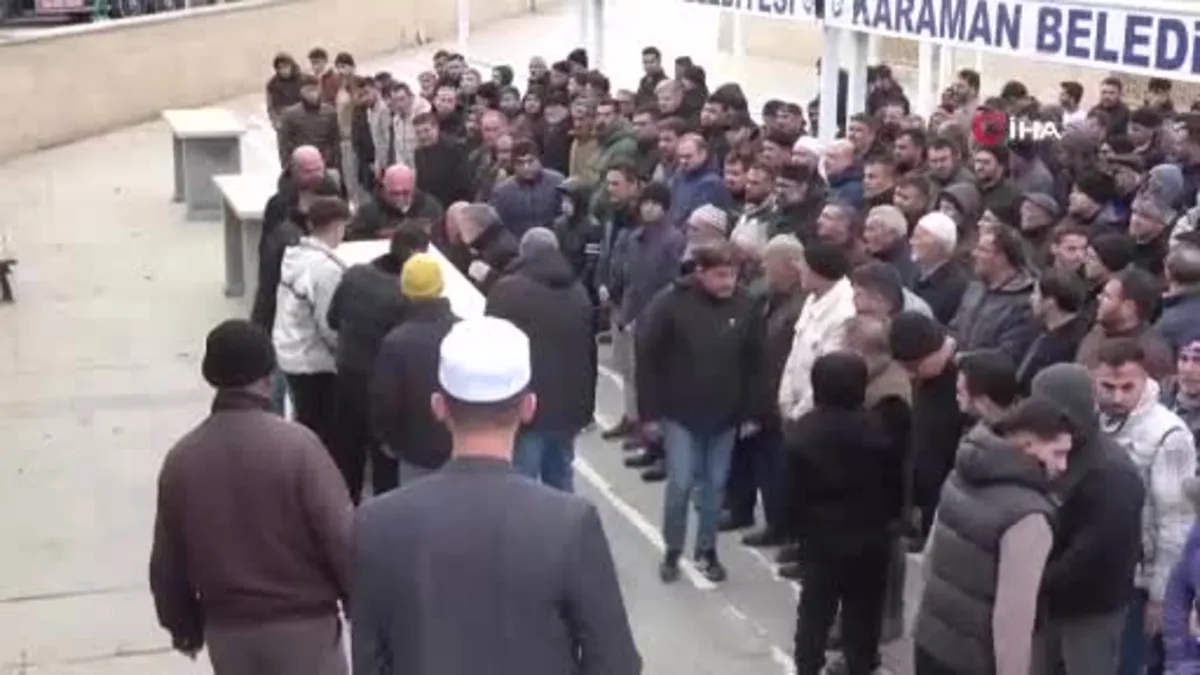 Cinayete kurban giden üniversiteli taksici Karaman'da toprağa verildi