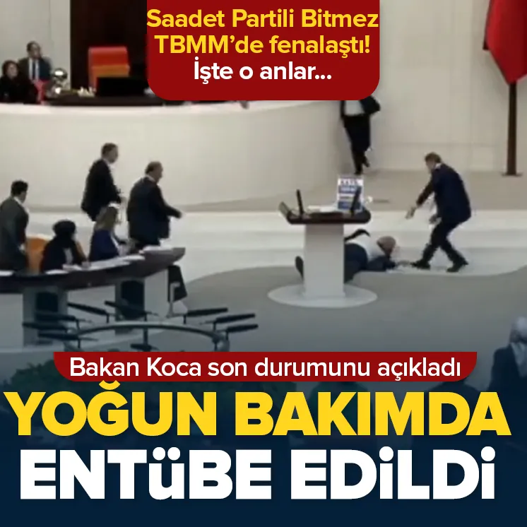 Saadet Partili Bitmez TBMM’de bayıldı