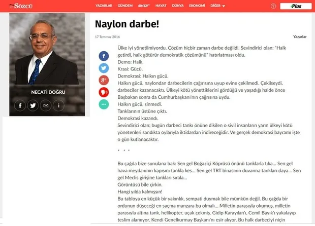 Emin Çölaşan ve Necati Doğru hakkındaki FETÖ iddianamesinin detayları - 3