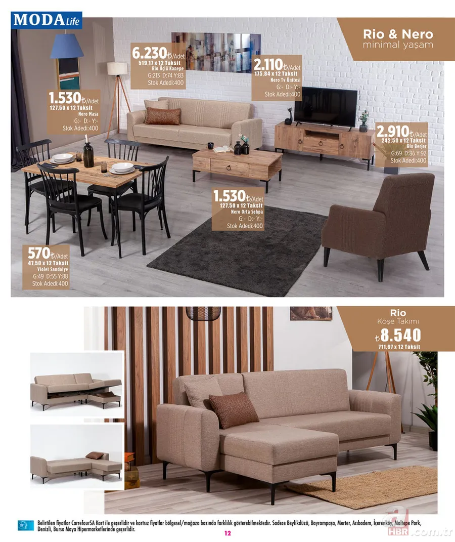 Carrefour’dan üniversite öğrencilerinin evini kuracak indirim kataloğu! Beyaz eşyadan mobilyaya, mutfak gereçlerinden elektrikli ev aletlerine yüzlerce ürün indirimde 11