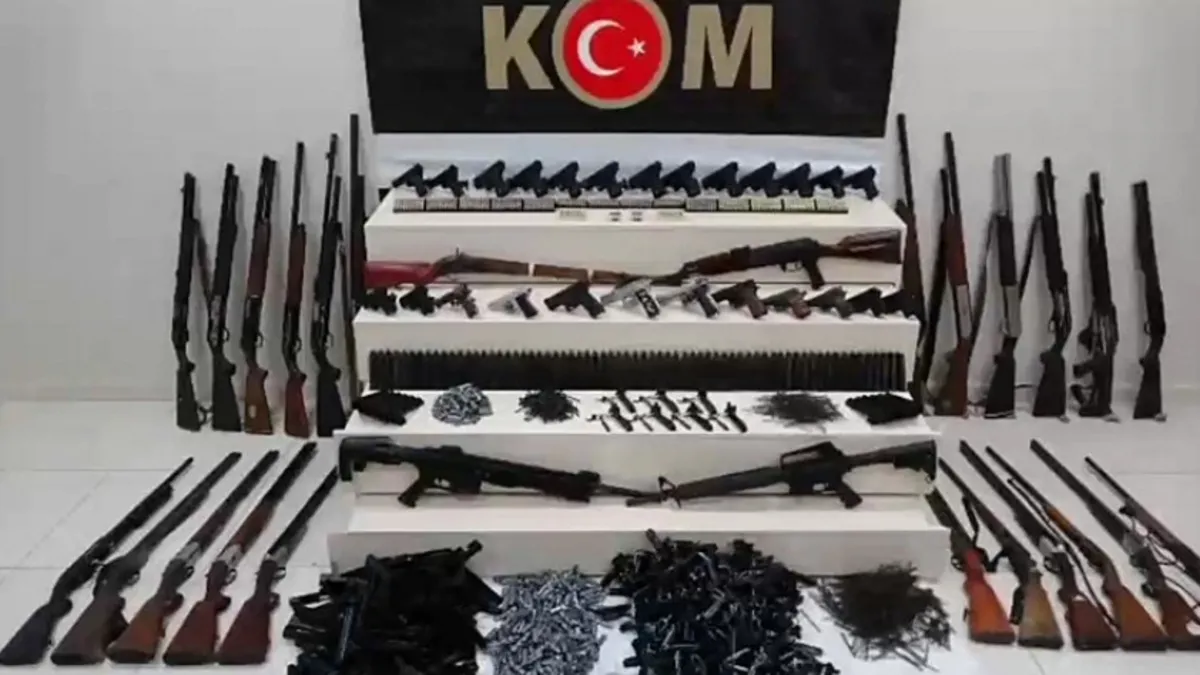 Van'da 13 adrese eş zamanlı operasyon: Çok sayıda silah ve mühimmat ele geçirildi