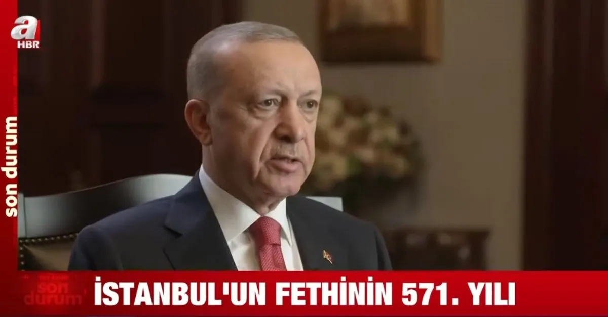 Başkan Erdoğan'dan 29 Mayıs mesajı