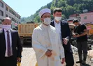 Son dakika: Diyanet İşleri Başkanı Ali Erbaş sel bölgesinde