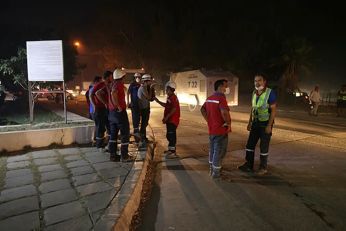 Son dakika: Milas'ta yangın: Alevler Kemerköy Termik Santrali'ne sıçradı - 7