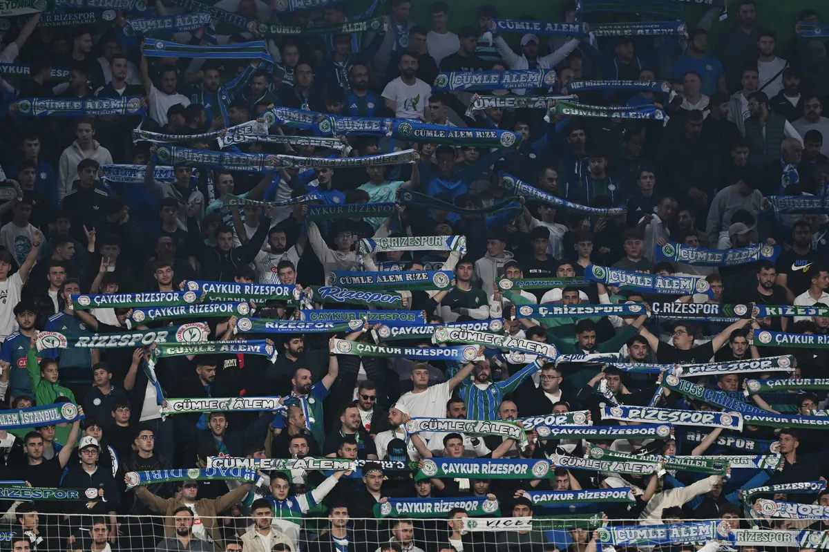Rizespor-Fenerbahçe maçı (AA)