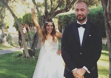Nilay Deniz ile Erçin Karabulut evlendi
