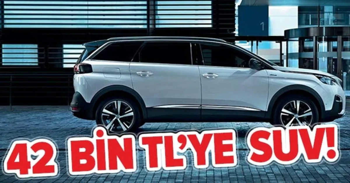 42 Bin Tl Ye Suv Iste En Ucuz Fiat Renault Opel Dacia Citroen Suv Araclar Ve Fiyatlari