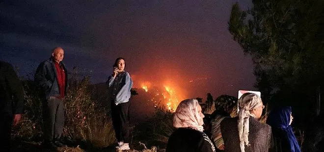 Muğla’da orman yangını! Ekiplerin canhıraş mücadelesi sürüyor