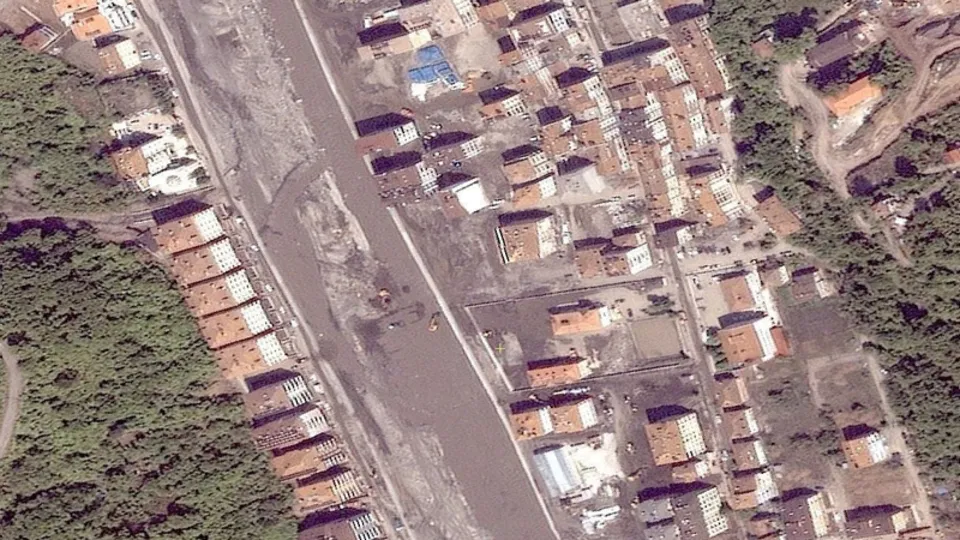 Kastamonu'daki sel sonrası hasar Göktürk-1 uydusunda!