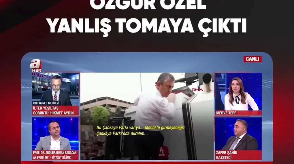 ÖZGÜR ÖZEL YANLIŞ TOMAYA ÇIKTI