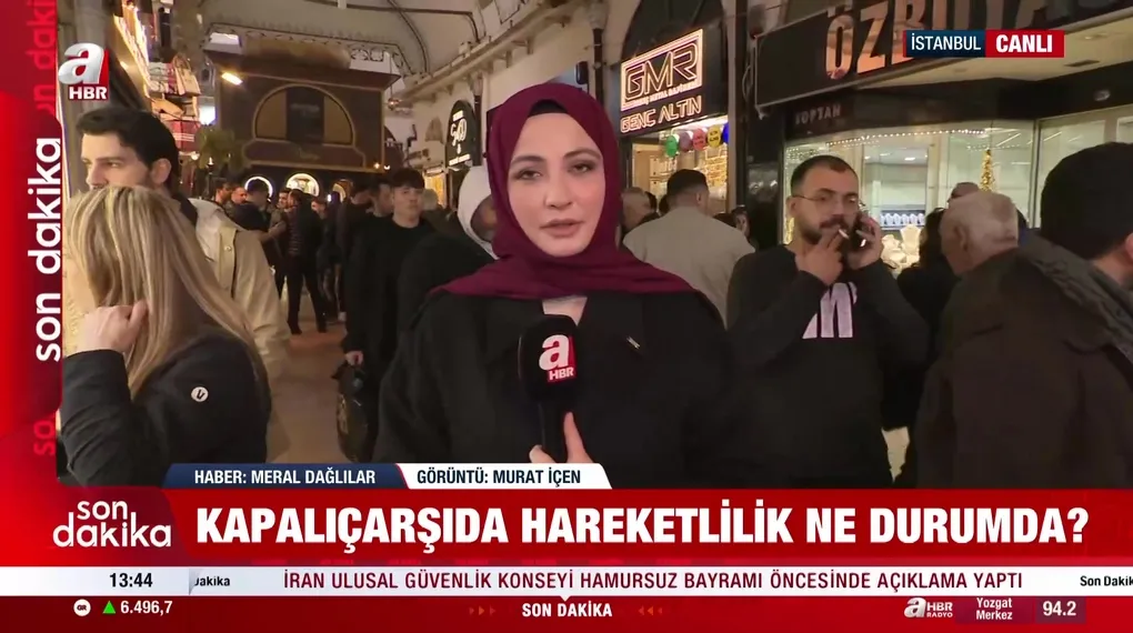 Kapalıçarşı'da altın yoğunluğu!