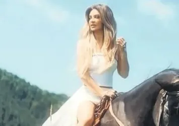 Şarkıcı Pınar Yıldız attan düşüp hastanelik oldu