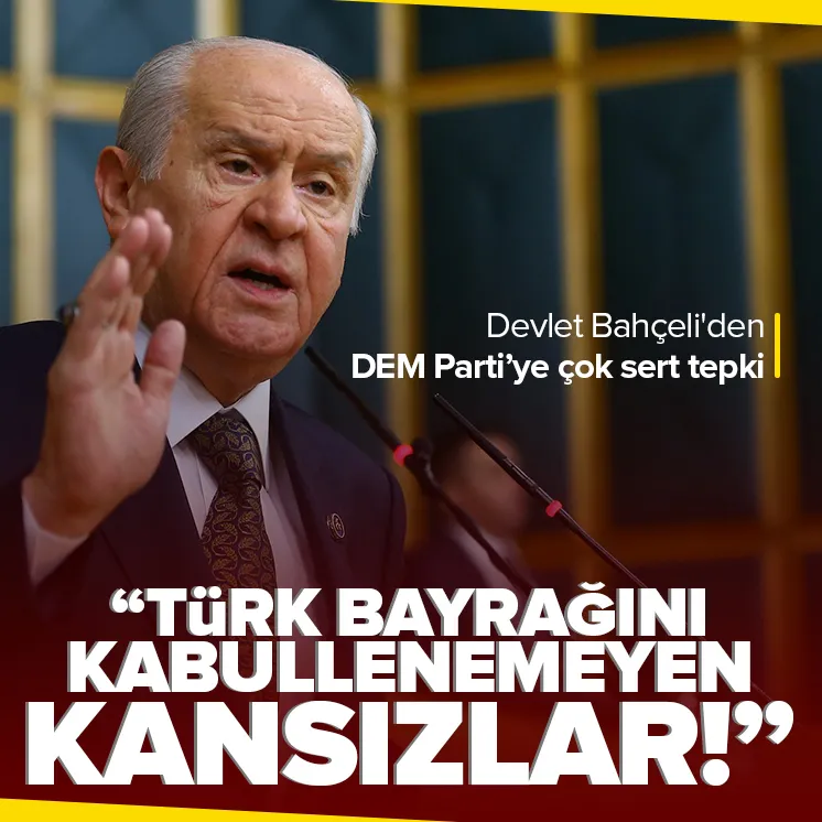 Bahçeliden 23 Nisan mesajında DEMe sert tepki