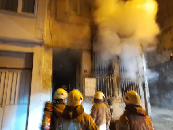 1648436937505.jpg Fatih'te korkutan yangın! İtfaiye ekipleri 4 kişi ile 6 yavru kediyi kurtardı - 4