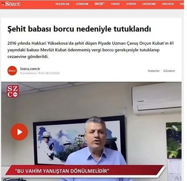 CHP medyasının şehit babası üzerinden algı operasyonu deşifre oldu! GİB’den flaş açıklama