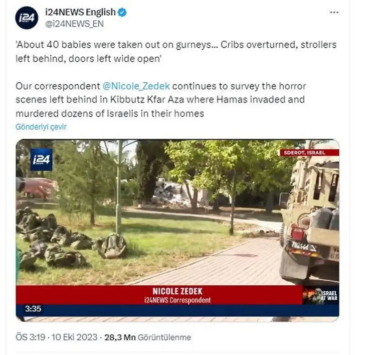 Soykırım medyası! Katil İsrail'in ‘40 bebek’ yalanıyla vahşete kılıf
