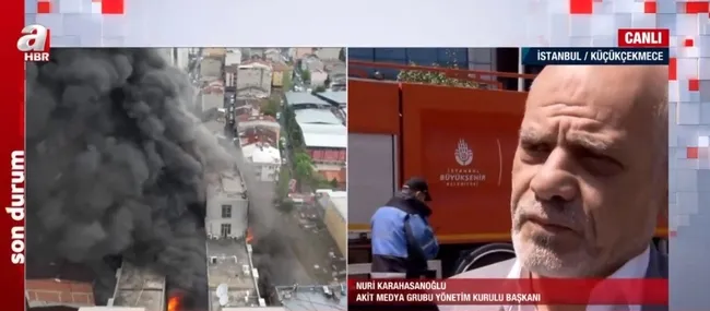 Akit Medya Grubu binasında yangın! Neler yaşandı? İBB’nin ihmali mi var? İşte detaylar