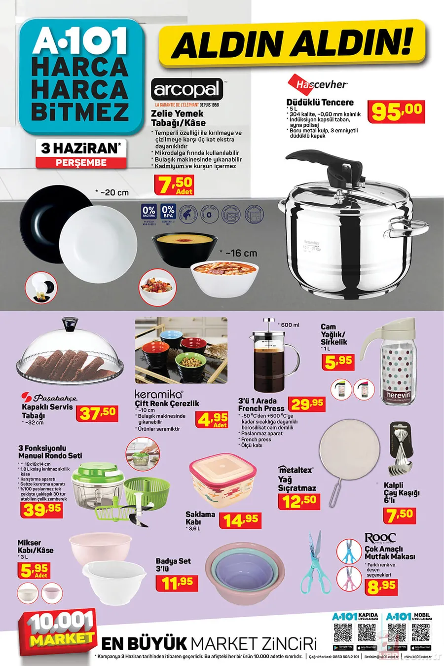 A101'de her cebe uyan indirim! 29 Mayıs A101 aktüel ürünler kataloğunda indirim fırtınası! İşte o liste... 21