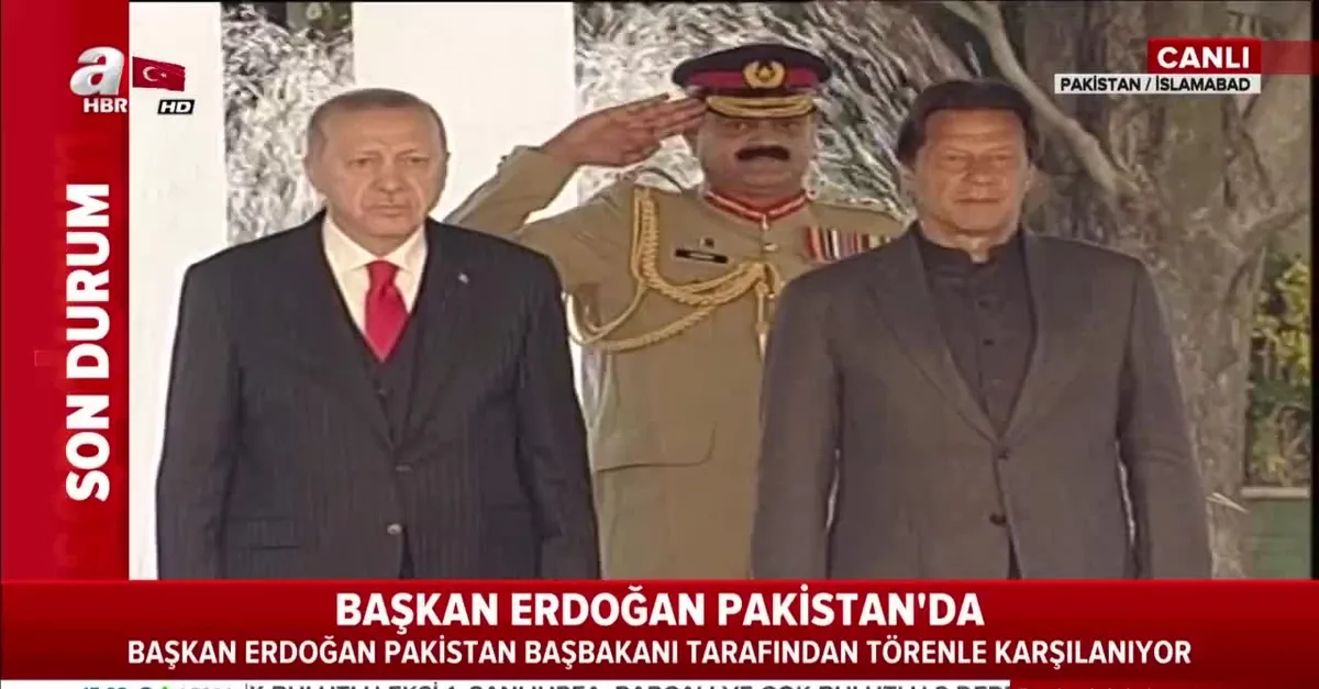 Başkan Erdoğan Pakistan'da | Video