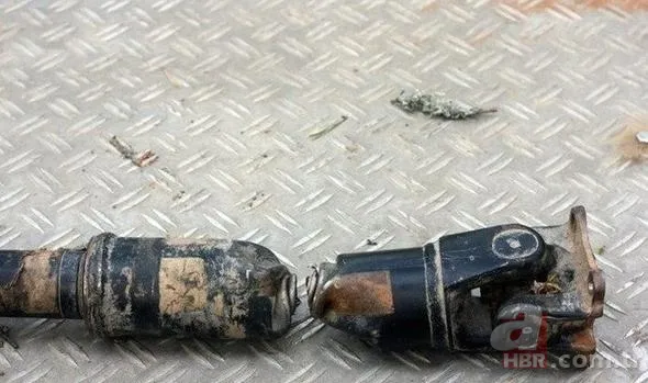 Kaza geçiren araçlarına öyle çözümler buldular ki... 14