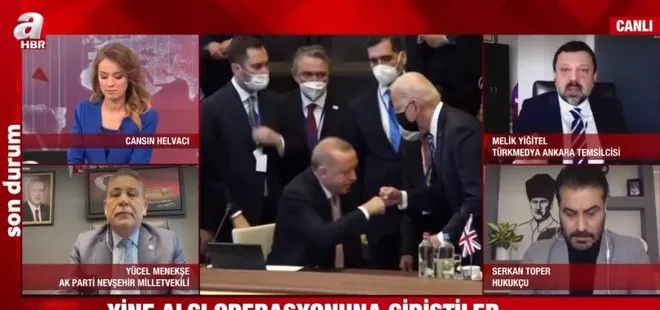 Başkan Erdoğan hakkındaki algı operasyonuna A Haber’de sert tepki! Aklıselim insan gerçeği görür