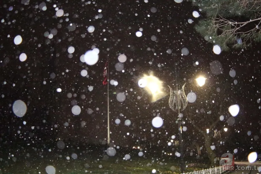 İstanbul beyaza büründü 11