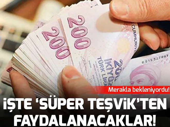 Süper Teşvikten yararlanacak 23 firma belli oldu