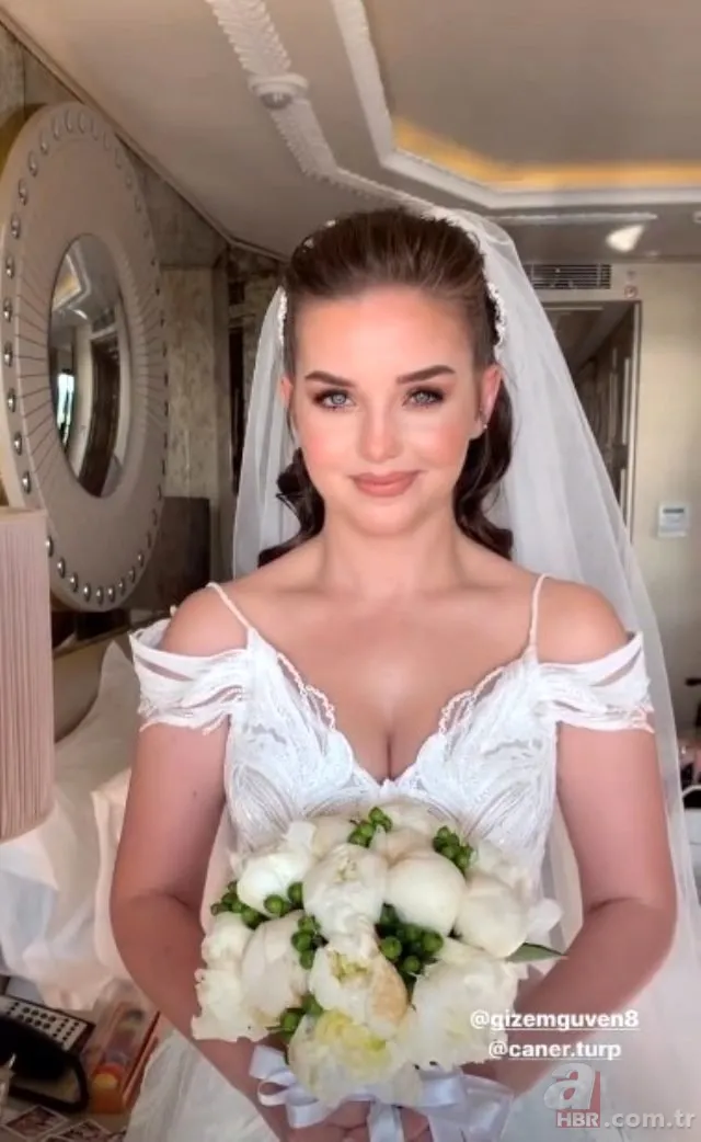 Sihirli Annem dizisinin Ceren'i Gizem Güven dün evlenmişti! Nazar değdi... 12