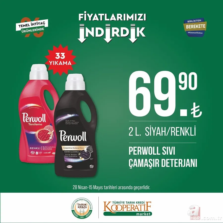 TARIM KREDİ MARKETlerinde indirimsiz ürün kalmadı! Ucuzluk başladı! Sucuk, Tereyağı, peynir, et, şeker, çay, tuvalet kağıdı... 12