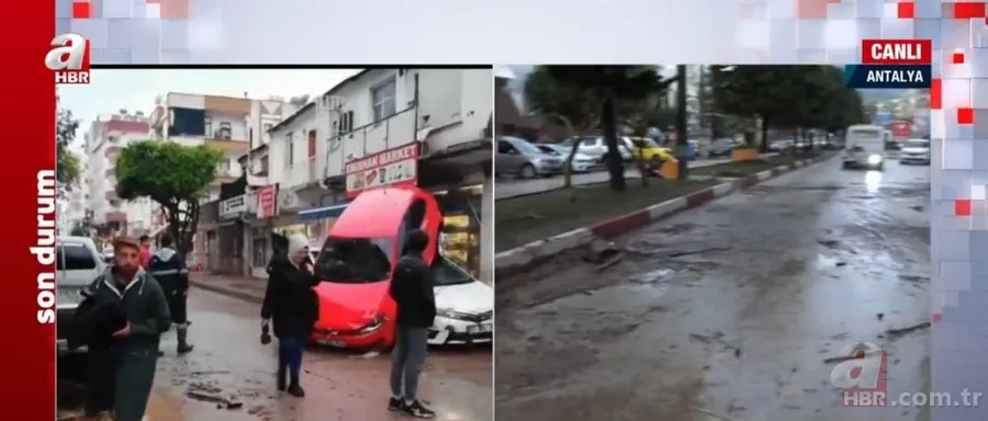 Antalya'da kuvvetli yağış sele neden oldu: Acı haber geldi! Kumluca ve Finike'de eğitime 1 gün ara verildi | Hayati uyarı 23