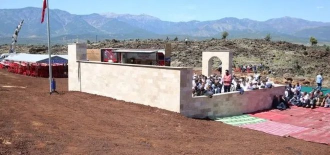 Afrin sınırındaki Süleyman Şah Namazgahı açıldı