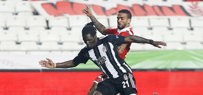 Beşiktaş’ta N’Sakala Konyaspor karşısında 6 dakikada 2 sarı kart gördü